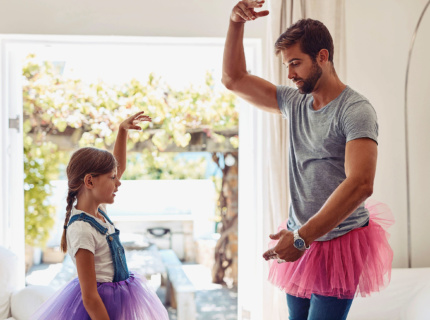 Father Sunquick customer image daughter ballet sharper