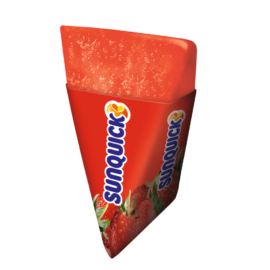 Sunquick ice lolly strawberry